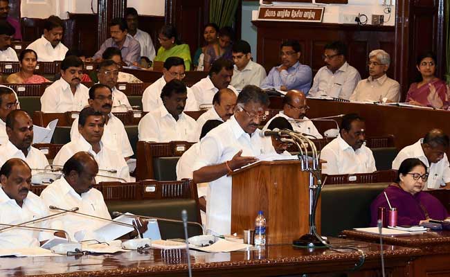 Tamil Nadu Government Presents Tax-Free Budget Ahead Of Assembly Polls