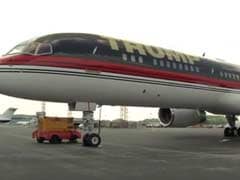 Aboard Trump's Gilded Jet, Every Seat Is First-Class