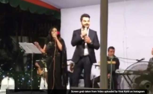 VIDEO : देखिए विराट कोहली ने किसके लिए गाया 'जो वादा किया वो निभाना पड़ेगा'