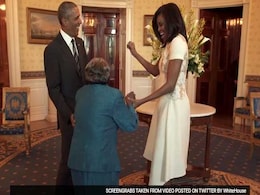 Obamas Find A 106-Year-Old Reason To Dance Obamas Find A 106-Year-Old Reason To Dance