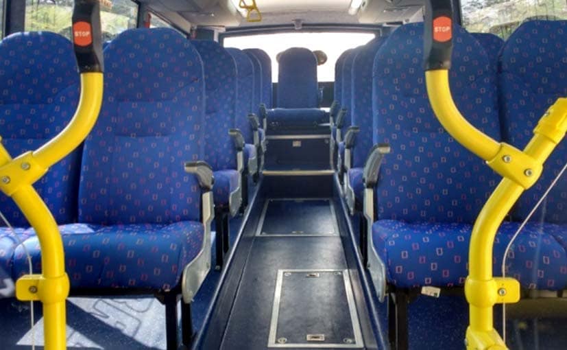 volvo 8400 hybrid bus interior