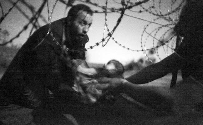 This Picture Of Baby At Barbed Wire Wins World Best Photo