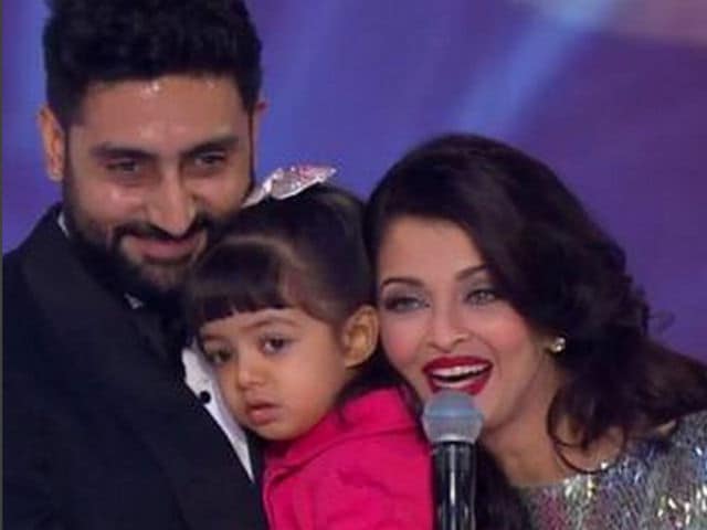 Aishwarya, Abhishek Bachchan Attend Aaradhya's Big Day at School