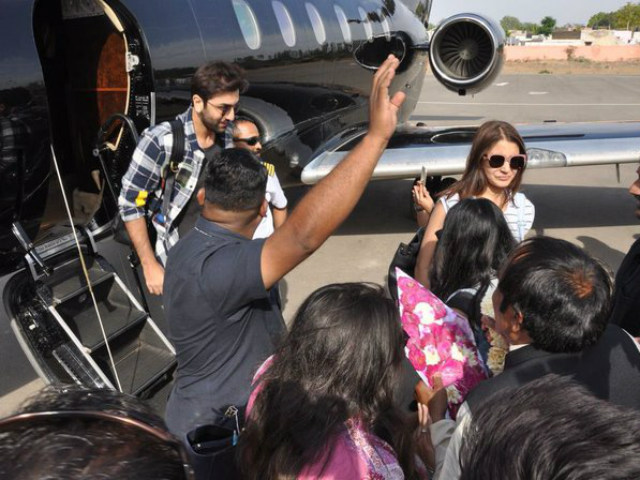 Anushka, Ranbir, Fawad on the Sets of <I>Ae Dil Hai Mushkil</i>. See Pics Here