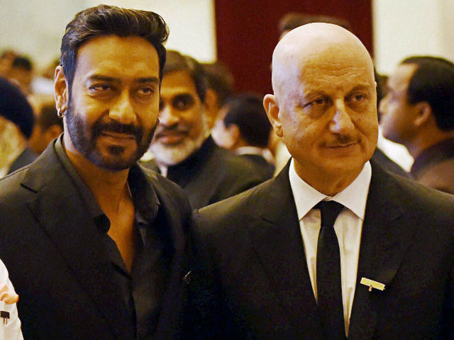 Padma Awards: Ajay Devgn, Anupam Kher Receive Honours