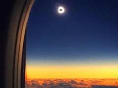 Plane Rerouted To Give Passengers Special View Of The Solar Eclipse