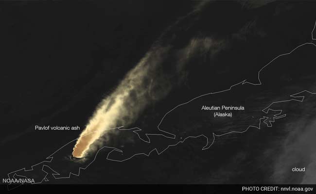 Alaska Volcano Ash Cloud Covers 400 Miles, Cancels Flights