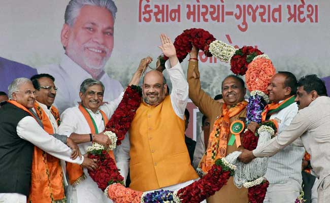 BJP Chief Amit Shah Hits Out At Rahul Gandhi For His Savarkar Remark