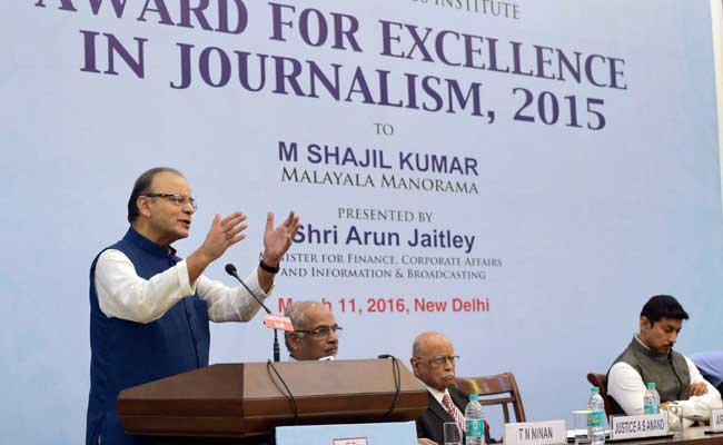 Time For Conventional Media To 'Strike Back': Arun Jaitley