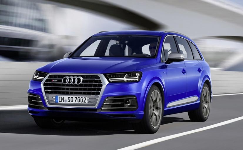 Audi SQ7 Revealed; To Launch in India by 2017