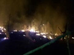 100 Huts Of Dalit Families Gutted In Fire In Bihar