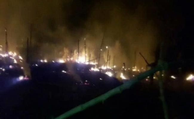 100 Huts Of Dalit Families Gutted In Fire In Bihar