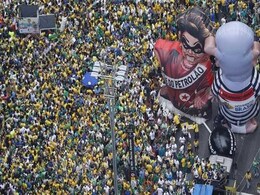 'Historic' Crowds Protest Against Brazil's President 'Historic' Crowds Protest Against Brazil's President