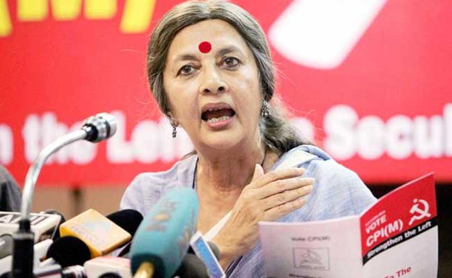 "BJP Making Lies Tax-Free": Brinda Karat On UP's Move On 'The Kerala Story'