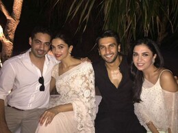 Deepika Padukone, Ranveer Singh's Bollywood-Style Revelry At a Wedding Deepika Padukone, Ranveer Singh's Bollywood-Style Revelry At a Wedding