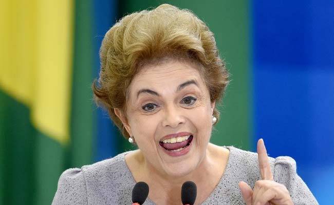 Thousands March To Show Support For Brazil's President