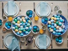 Martha Stewart on Easter, Paper Napkins and Serving Takeout