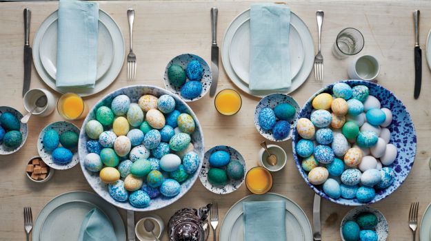 Martha Stewart on Easter, Paper Napkins and Serving Takeout