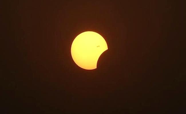 Part Of Total Solar Eclipse Seen In India