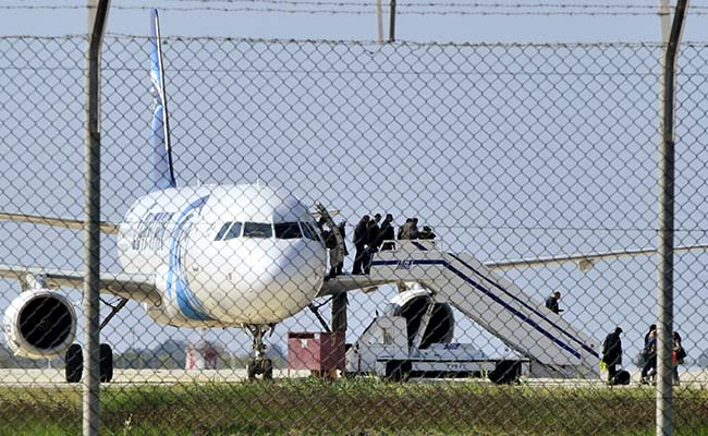 Security Forces Arrest Alleged EgyptAir Hijacker After Airport Standoff In Cyprus