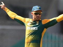 वर्ल्ड टी-20 : दक्षिण अफ्रीकी कप्तान डू प्लेसिस पर आईसीसी ने लगाया जुर्माना