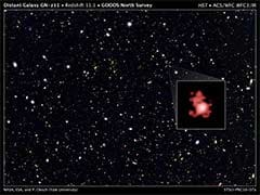Galaxy 13.4 Billion Years Away Breaks Cosmic Distance Record