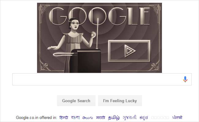 Clara rockmore google deals doodle