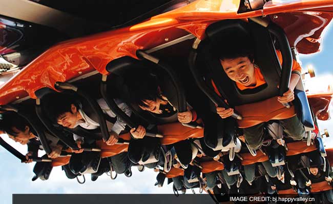 When Riders On A Roller Coaster Were Left Hanging Upside Down