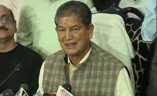 BJP Using Money, Muscle To Destabilise Uttarakhand Government: Harish Rawat