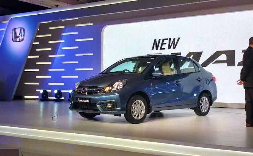 Honda Amaze Facelift Launched in India; Priced From Rs. 5.29 Lakh
