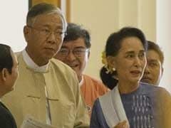 Htin Kyaw Wins Historic President Vote In Myanmar Parliament