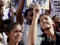 JNU Students Protest In Delhi Over Rohith Vemula Suicide