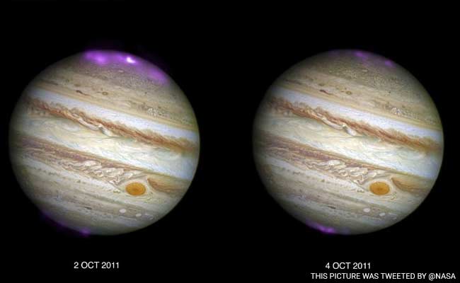 Solar Storms Trigger Jupiter's 'Northern Lights': Study