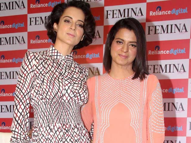 Kangana Ranaut Opens up About Sister's Battle With Acid Attack