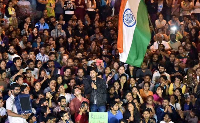 Kanhaiya Kumar Returns To JNU With Call For <i>Azaadi</i>: 'Freedom IN India'