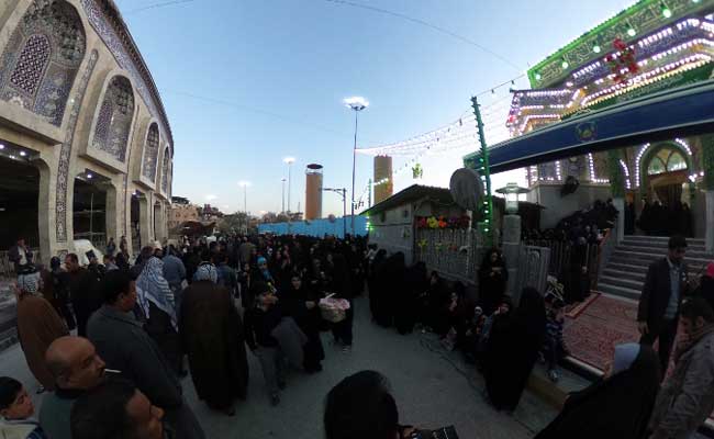 360-Degree Video Inside One Of Iraq's Holiest Shia Shrines