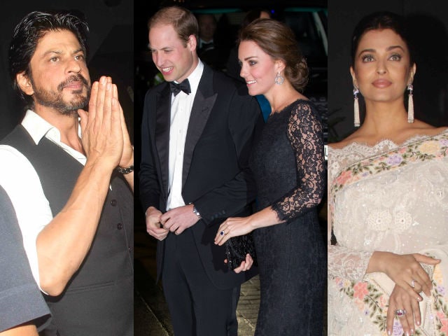 In India, William and Kate Will be Welcomed by Shah Rukh, Aishwarya