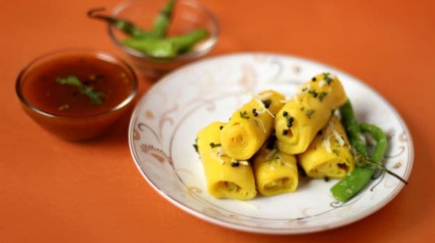 Gujarats Famous Snack Khandvi Is All About Getting The - 