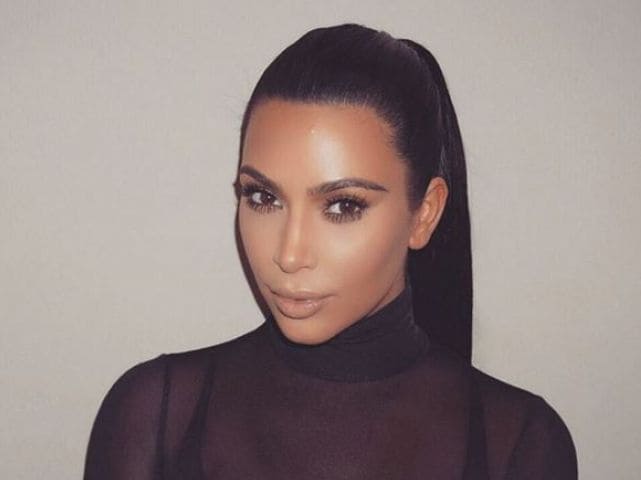 Kim Kardashian Defends Nude Selfie Says Shes Proud Of Her Body