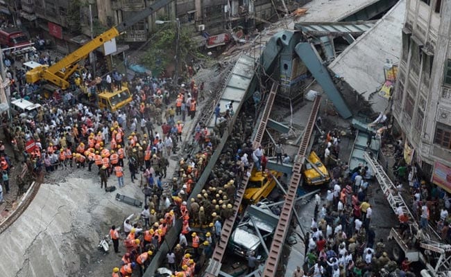 Police Arrest 4 More In Kolkata Flyover Collapse Case