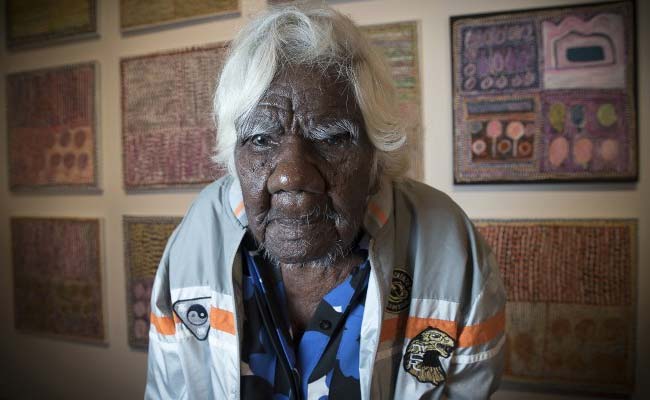 Aboriginal Painter, Aged 105, Happy To See Her Art Make Its Mark