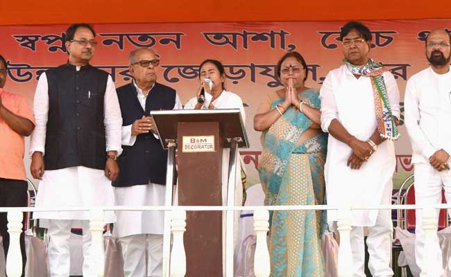 Thin Crowds At Mamata Banerjee's First Poll Rally At Malda