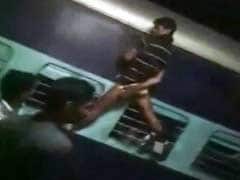 Video Of Man Tied Upside Down On Train Window For Drinking Water