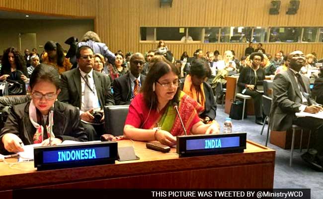 India Committed To Advance Gender Equality: Maneka Gandhi