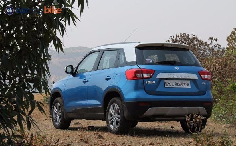 Maruti Suzuki Vitara Brezza Rear