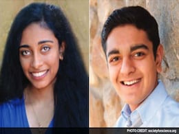 Two Indian-Americans Win First Place In Science Contest Two Indian-Americans Win First Place In Science Contest