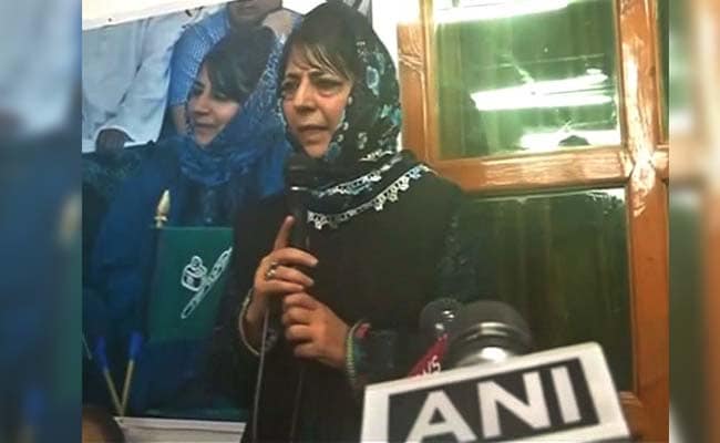 Governor NN Vohra Invites Mehbooba Mufti To Form Government In Jammu And Kashmir