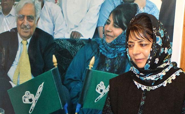 Mehbooba Mufti To Be Sworn In Today As Jammu And Kashmir Chief Minister