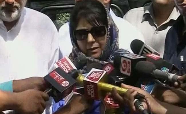 No Ban On Newspapers In Jammu And Kashmir, Says Mehbooba Mufti