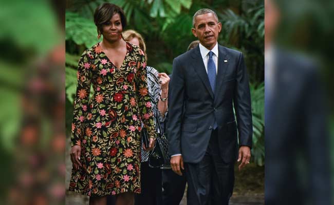US First Lady Wears 'Kashmiri Gown' For Cuba Dinner